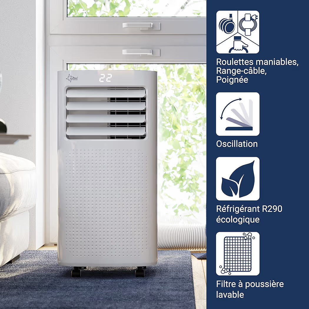 Suntec CoolFixx 2.0 Eco R290 — Blanc