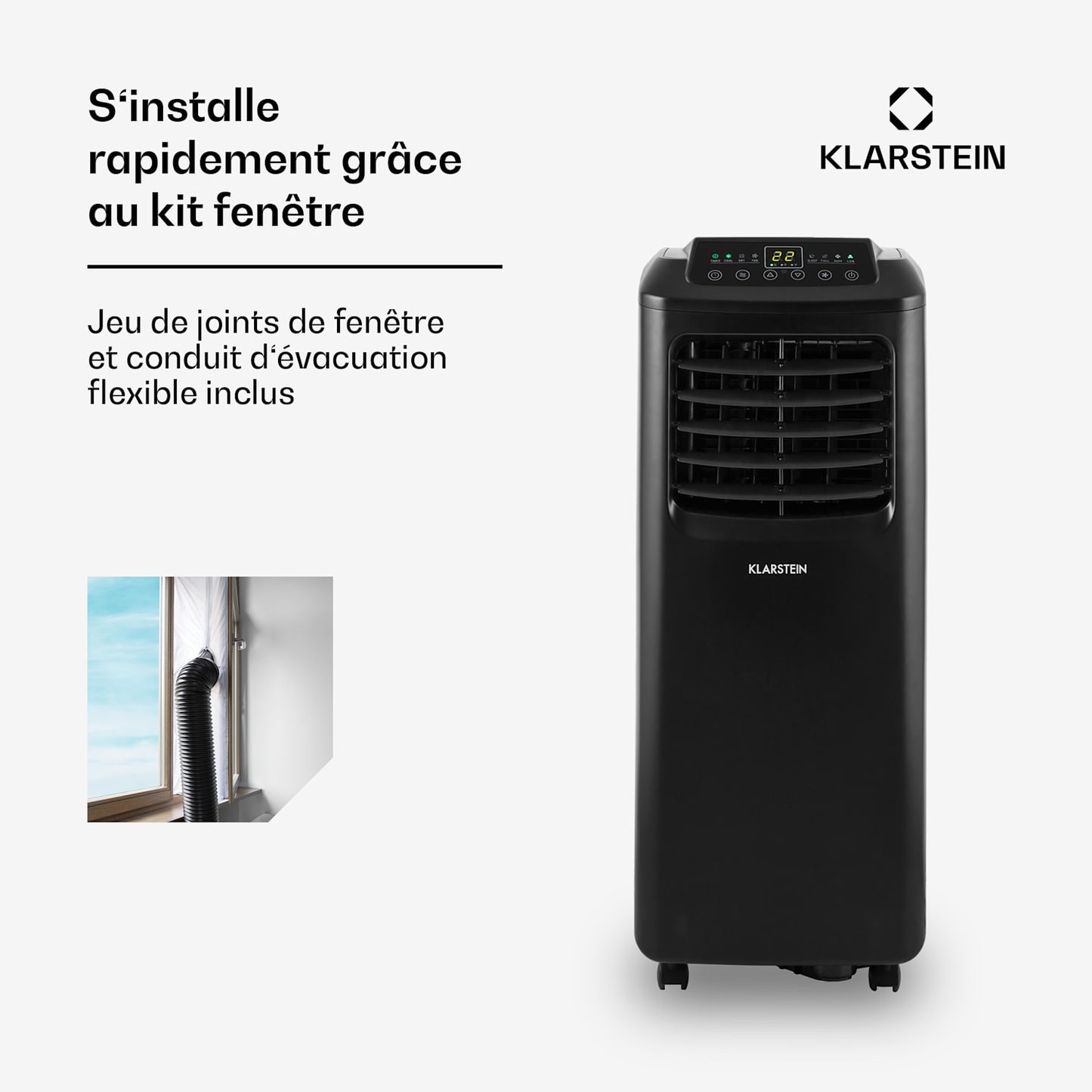 Klarstein Pure Blizzard Smart — Noir