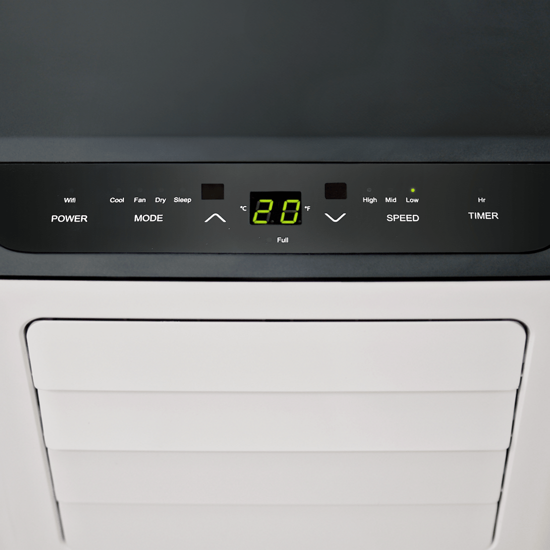 Pro Breeze Climatiseur Portable 3-en-1 Smart WiFi — Blanc