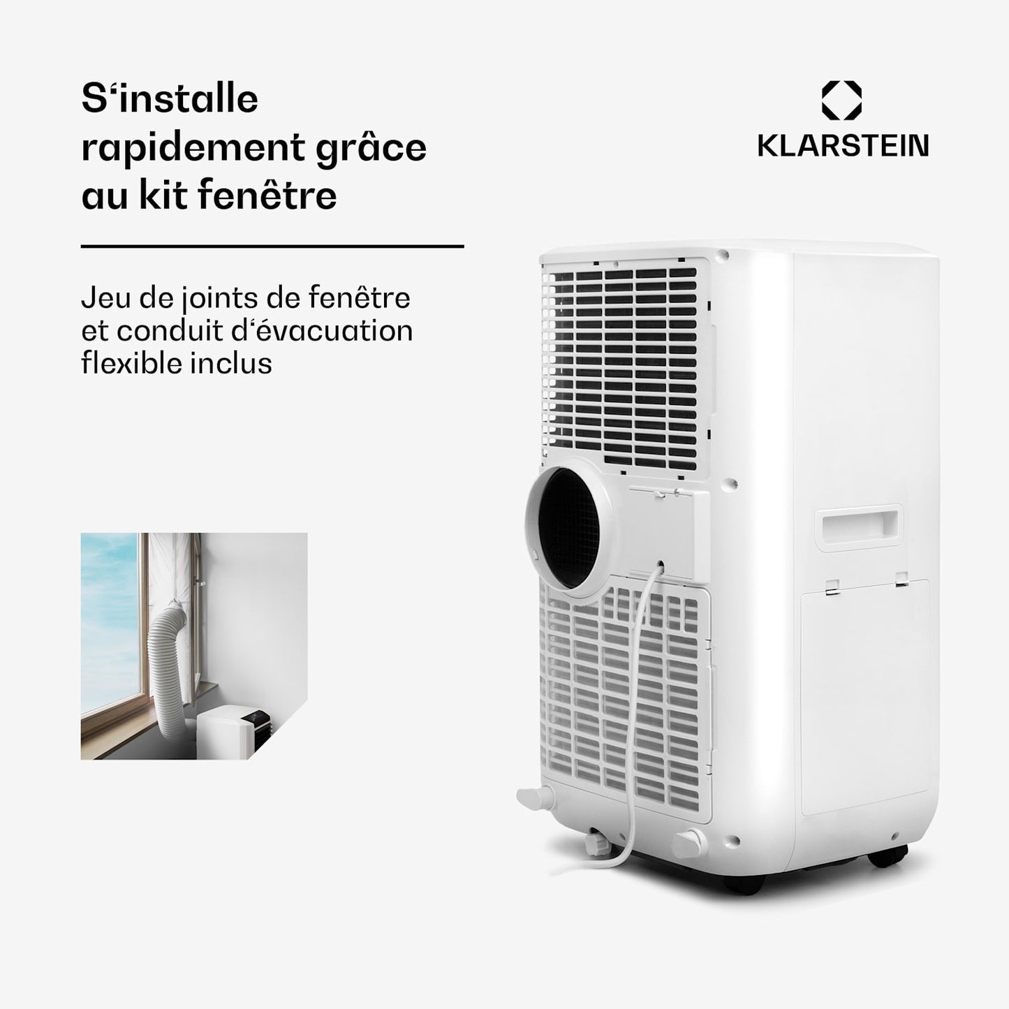 Klarstein Max Breeze Smart — Blanc
