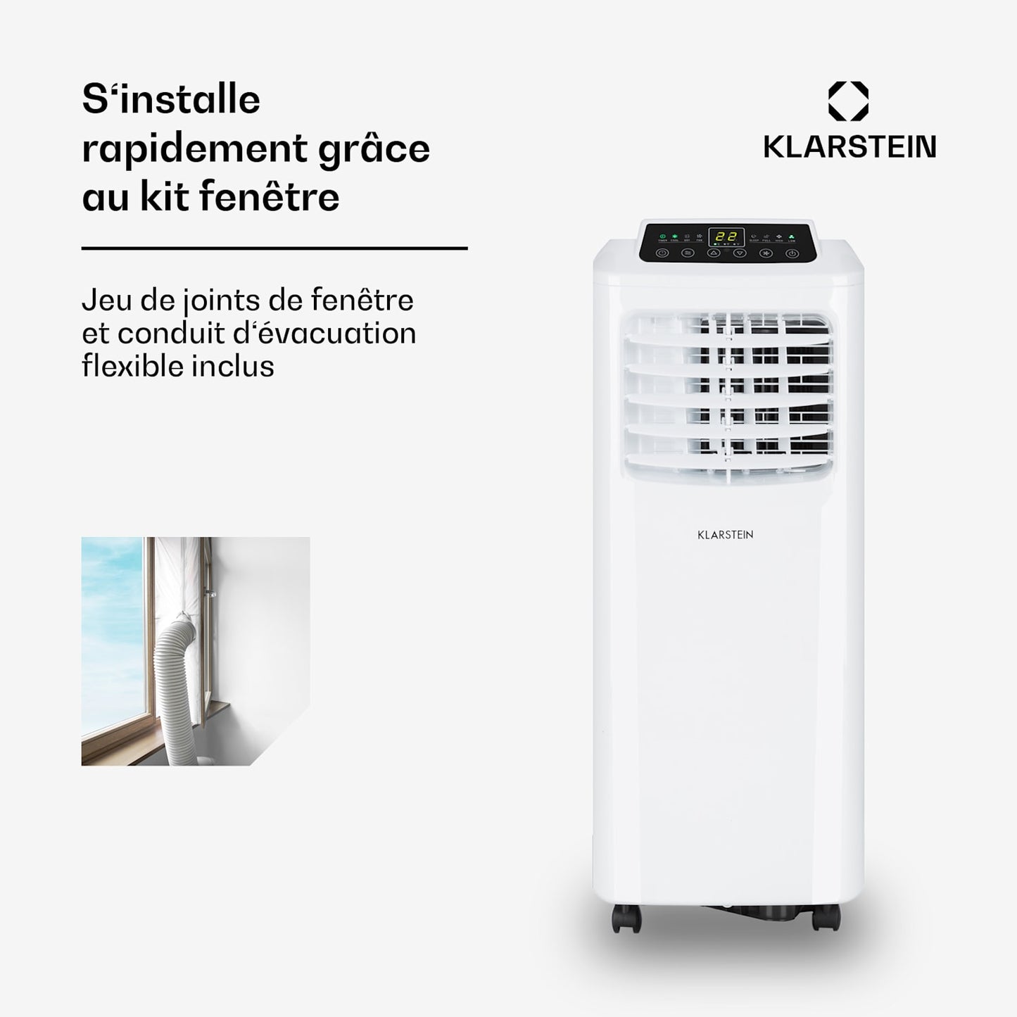 Klarstein Pure Blizzard Smart — Blanc