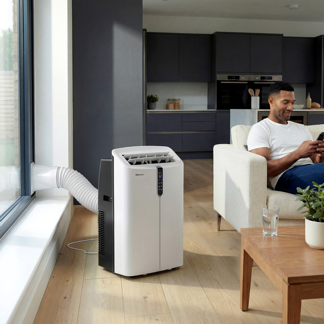 Pro Breeze OmniCool™ Ultra-Silencieux 3-en-1 — Blanc