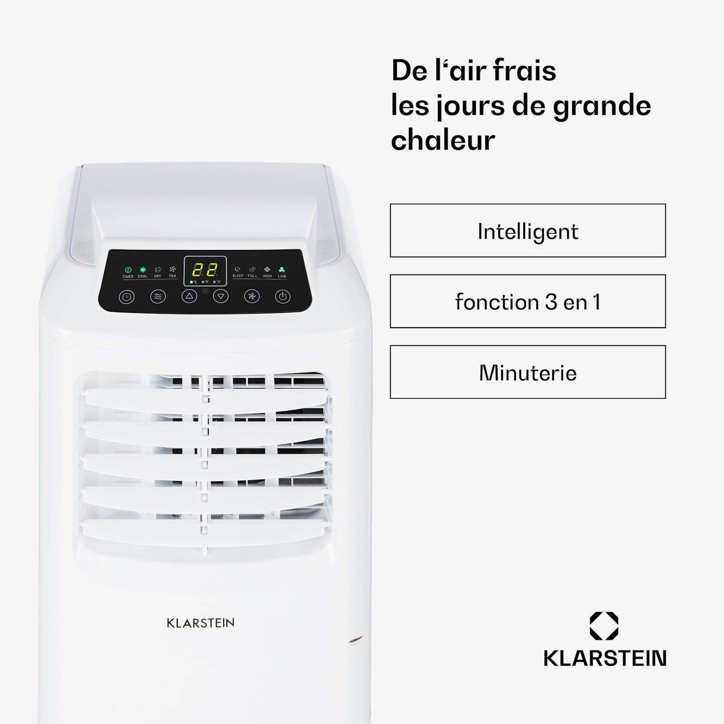 Klarstein Pure Blizzard Smart — Blanc
