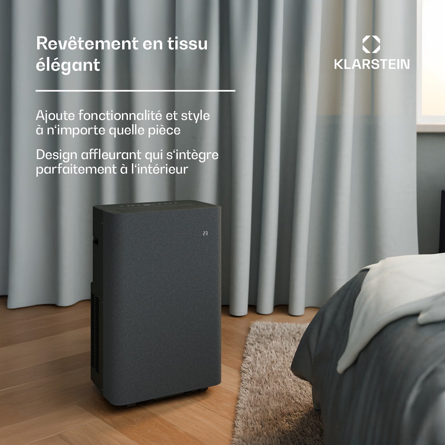 Klarstein AireLux Smart — Gris foncé