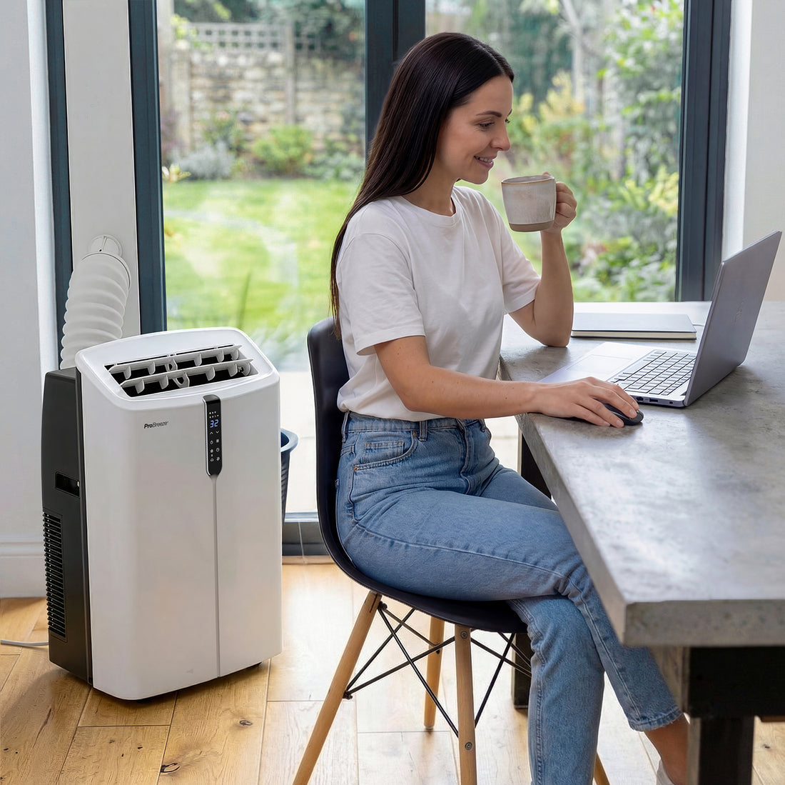 Pro Breeze OmniCool™ Ultra-Silencieux 3-en-1 — Blanc
