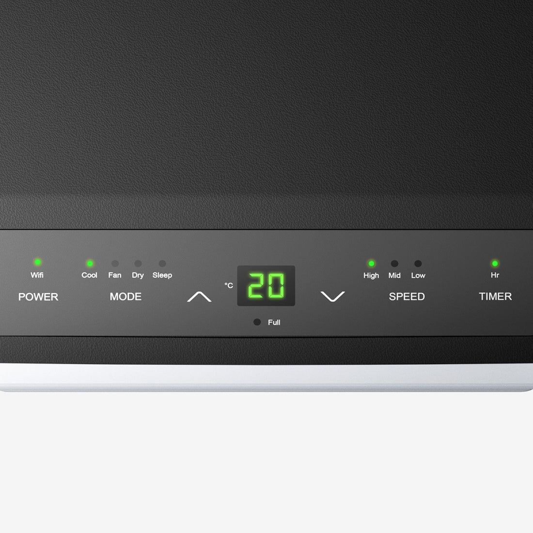 Pro Breeze Climatiseur Portable 3-en-1 Smart WiFi — Blanc