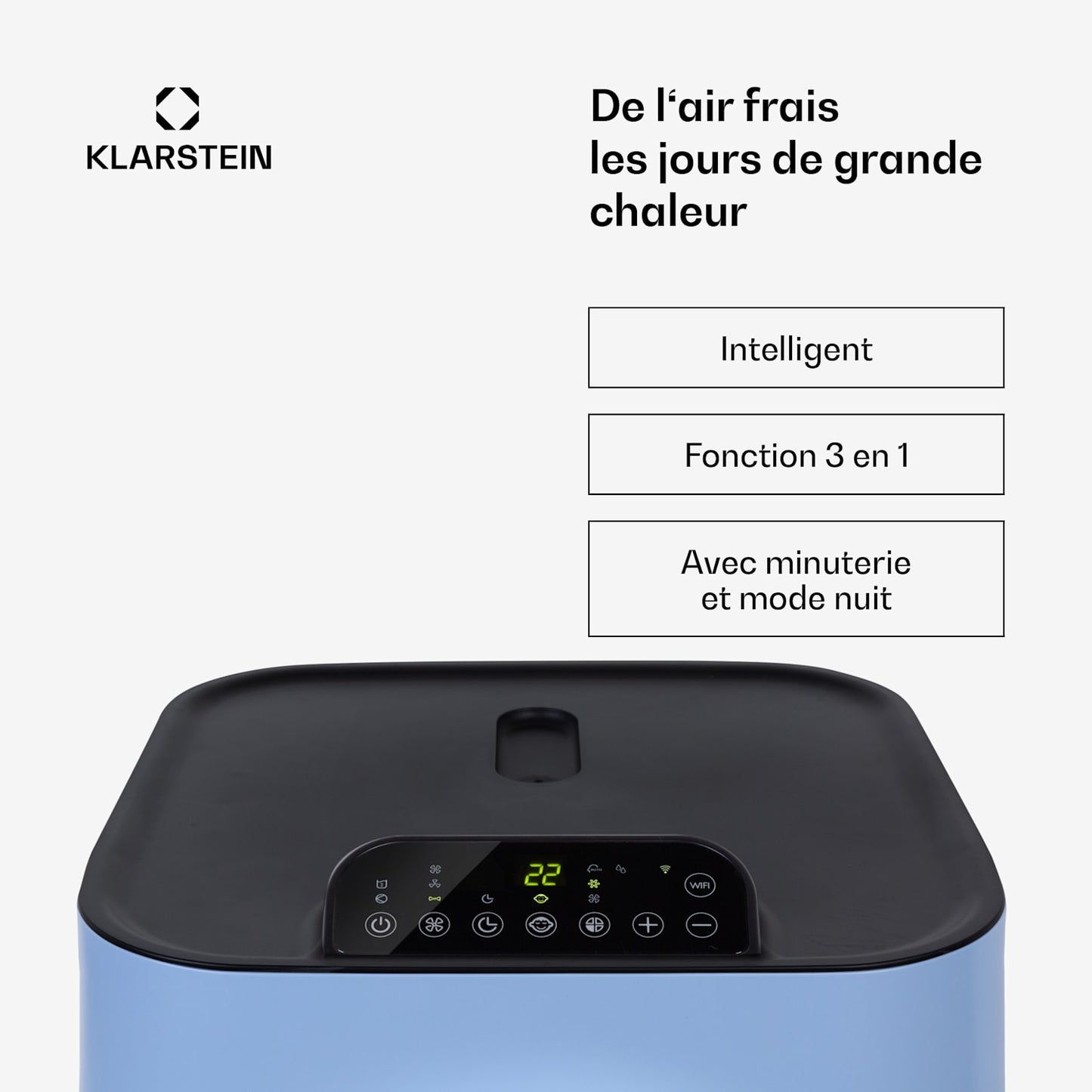 Klarstein Kraftwerk Smart — Bleu